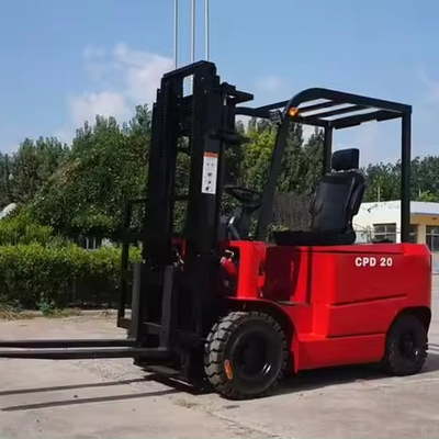 2 ton Mini Standing Electric Forklift for Food Shop Electric Battery Forklift