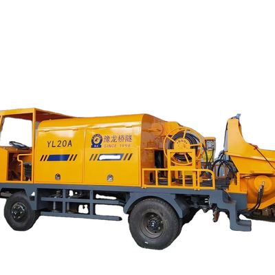 Putty Spray Machine Cement Mortar Spraying Gun Motor Power 45kw for School Renovation