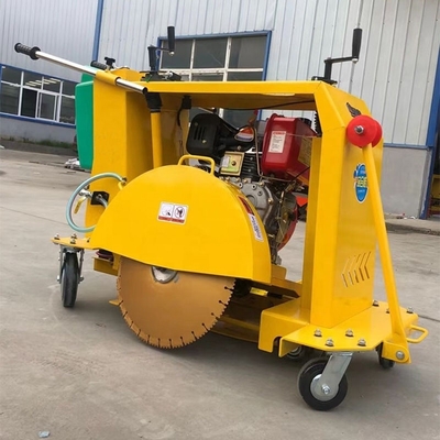 Compact Design Hand Push Circular Sewing Machine for Cement Asphalt Concrete Pavement