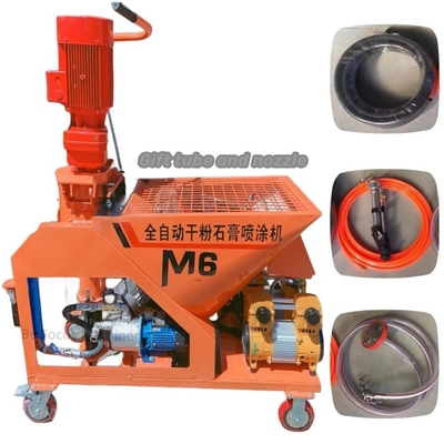 Applicable Materials Gypsum M6 Mortar Spray Machine for Wall Concrete Putty Spraying