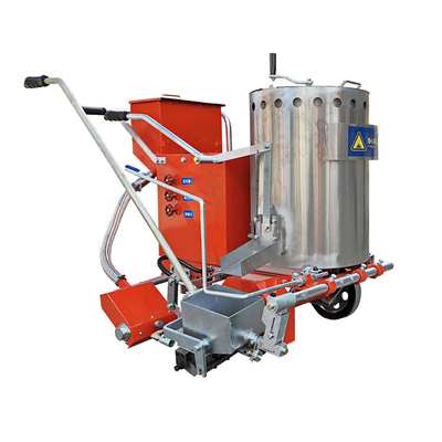 Features Easy-operated 2024 Thermoplastic Road Marking Machine for Printing Shops