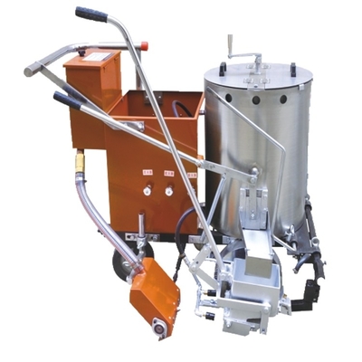 High Operating Efficiency Hand Pushed Road Marking Machine for Thermoplastic Coating