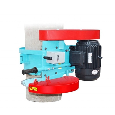 Electric Power Source Pile Road Hoop Guardrail Cutting Machine with 2890r/min Rotary Speed
