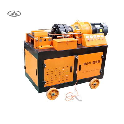 Automatic Rebar Screw Thread Rolling Machine for Stud Bolts 16-40mm Range 7.5kw Power
