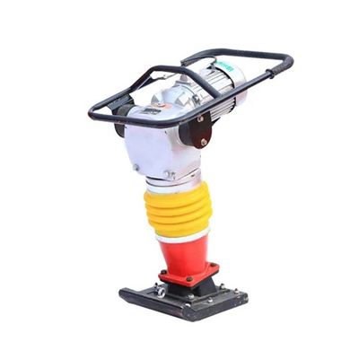 220v/380v Voltage Gasoline Vibrating Earth Tamping Rammer for Road Construction