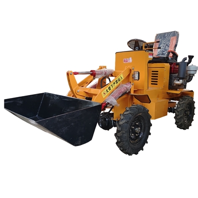600 kg Machine Weight 7 Ton Front Loader 877h Front Wheel Loader With 4.2cbm Bucket