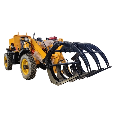 Building Material Shops 2 Ton Mini Front Loader Wheel Loader with 0.5m3 Bucket Capacity