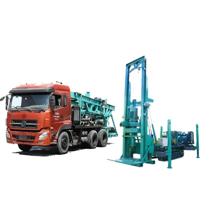 Max.120m Drilling Depth Full Hydraulic Reverse Circulation Drill Rig for Easy Mobility