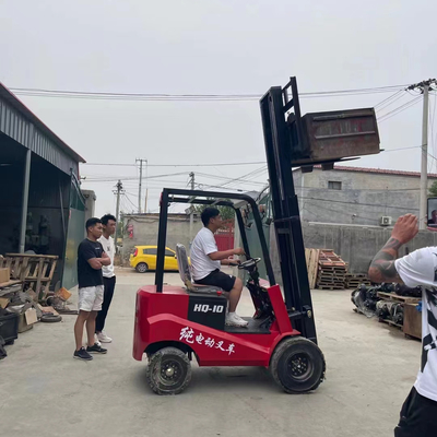 Customizable 3 Ton Hydraulic Pallet Stacker for Electric Forklift Lift 3m 's Top