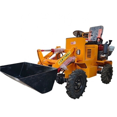None Hydraulic Pump Supported Backhoe Loader Mounted On Tractor For Advanced Work
