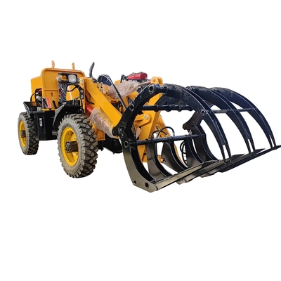 0.5m3 Bucket Capacity 500kg 600kg Loading Dumping Wheel Type Front Bucket Mini Loaders