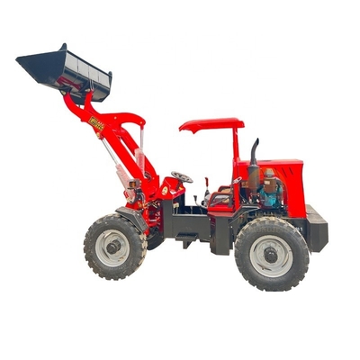 0.5m3 Bucket Capacity 500kg 600kg Loading Dumping Wheel Type Front Bucket Mini Loaders
