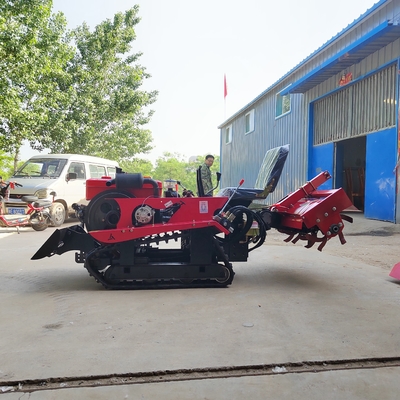 800 KG Diesel Power Type Rotary Tiller for Small Farming Seedbed Preparation