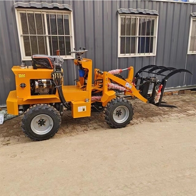 CE Approved Wolf Mini Wheel Loaders Wl 80 with None Hydraulic Valve and 600 kg Weight