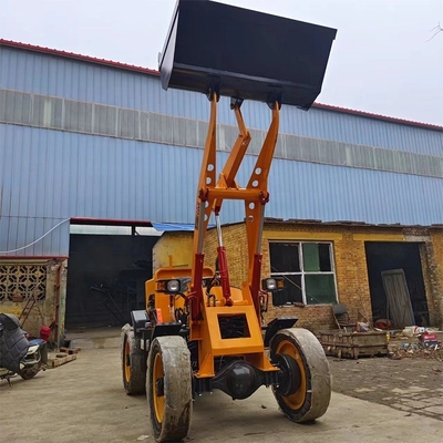 CE Approved Wolf Mini Wheel Loaders Wl 80 with None Hydraulic Valve and 600 kg Weight