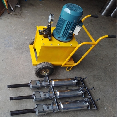 AC Motor Rock Splitting Tools Stone Wedges for Fast and Easy Stone Splitting