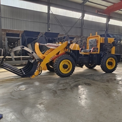 Mini Tractor Loader Light Loader Wheel Machine Loader with 0.3m3 Bucket Capacity