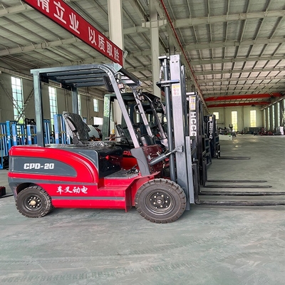 Electric Small Forklift with High Loading Capacity of 3000kg and Portable Design