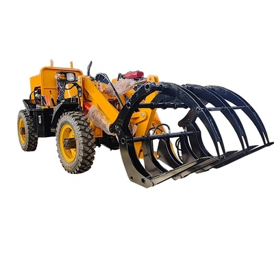Building Material Shops CHANGCHAI Engine Wheel Loader Front with 400kg Loading Capacity