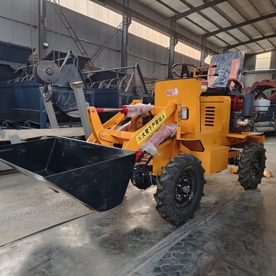 Building Material Shops CHANGCHAI Engine Wheel Loader Front with 400kg Loading Capacity