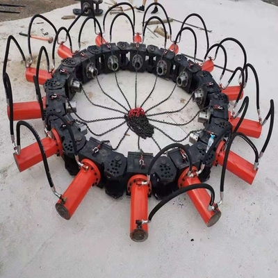 Befocus Round Concrete Pile Head Cutter Pile Breaker for 10 Ton Excavators 1470 kg