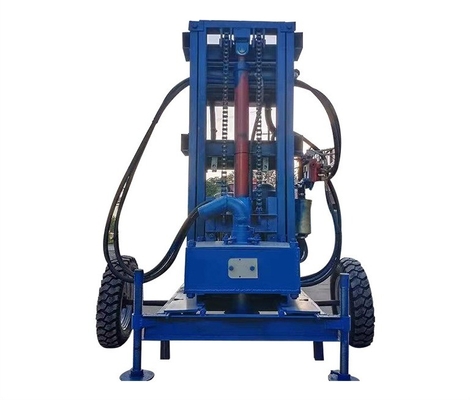 Max.180m Depth Diesel Power Type Steel Crawler Mounted Rotary Portable Water Well Drillers