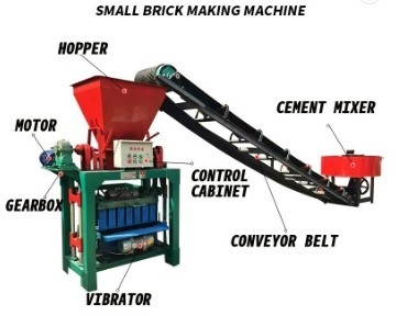 Hongfa Automatic Brick Making Machinery Hydraulic Pressure Method Paving Block Machine