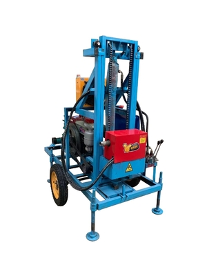 Max.180m Depth Diesel Power Type Steel Crawler Mounted Rotary Portable Water Well Drillers