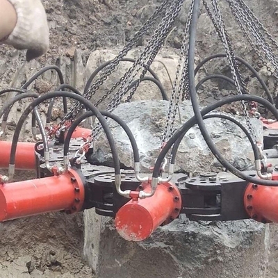 Excavator for Cutting and Trimming Concrete Piles Advanced Electromechanical Design