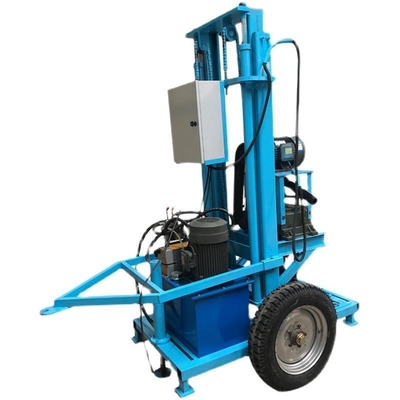 CE Certified Max.180 m Diesel Small Tube Well Drill Rig Machine for Geotechnical Drilling