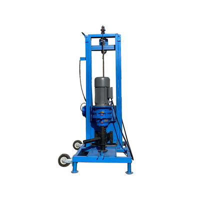 Twd100 Mini Top Drive Head Hydraulic Portable Borehole Water Well Drilling Rig Machinery
