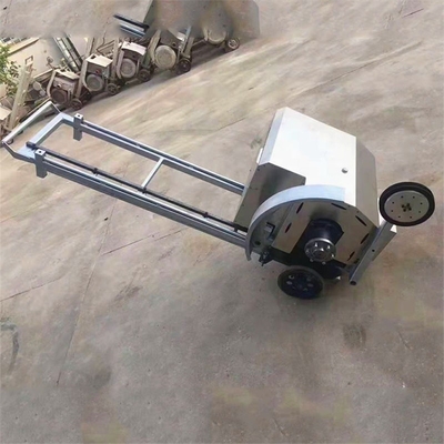 Plc Diamond Quarry Wire Saw for in Stone Cutting 55KW Mountain Brick Cutting Machine