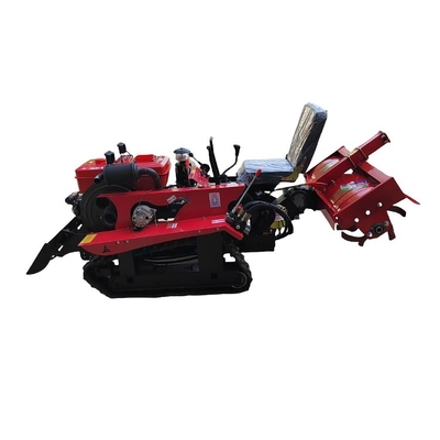35hp Back Rotary Crawler Mini Power Tiller with 2.5*1*1.3 m Size and Long Service Life