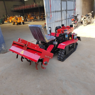35hp Back Rotary Crawler Mini Power Tiller with 2.5*1*1.3 m Size and Long Service Life