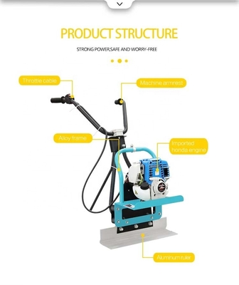 Vibrating Concrete Power Screed with 3.6L Fuel Tank and Customized Hydraulic Pump