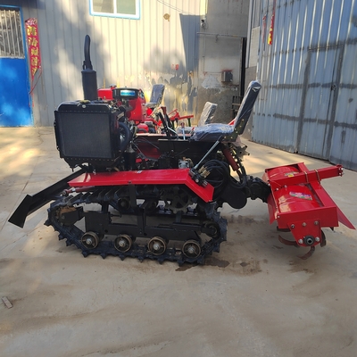 25HP Tracked Tractor for Rotary Tilling in Orchard Greenhouse Farm Work Machinery