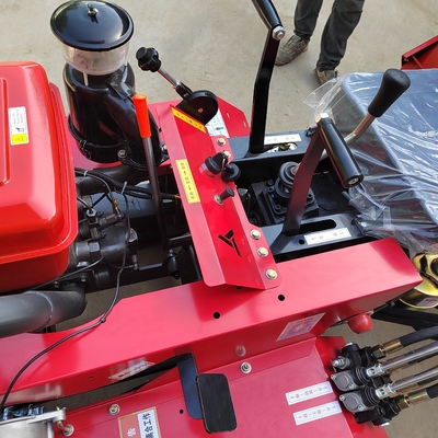 Agricultural Orchard Rotary Tiller Tractor With Rubber Crawler Cultivator Tractor