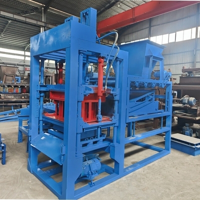 Fully Automatic Building Block Machine Interlocking Making Voltage 380V Vibration 75KN