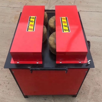 Physical Way Steel Bar Surface Rust Cleaning Thread Round Steel Polishing Machine