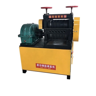 Efficiently Straighten 4-25mm Diameter Bars with this Steel Bar Straightening Machine