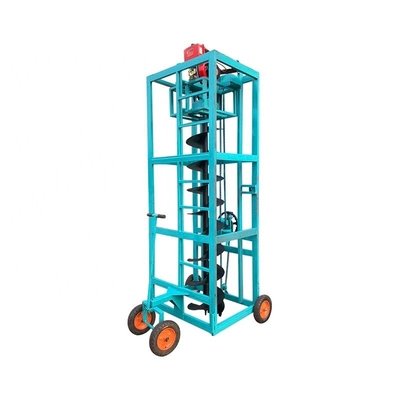 Small Digging Machine 48cc 196cc 212cc Gas Earth Auger Drill Bit High Power