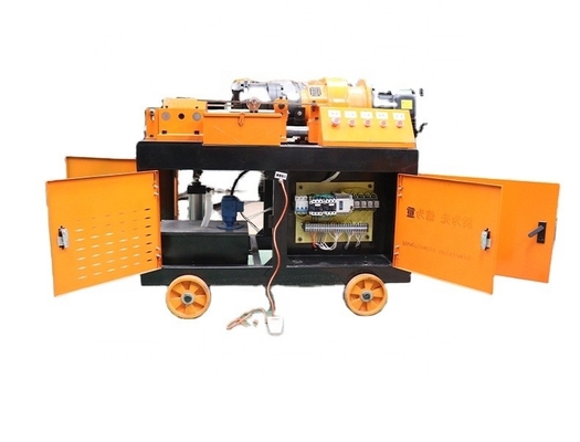 4kw/40-60r/min D25-40mm Coupler Screw Making Machine for Rebar Thread Coupler Rolling