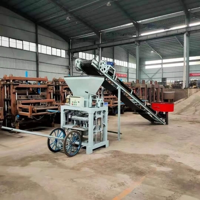 Automatic Function Hydraform Interlocking Brick Making Machine with Customizable Mould