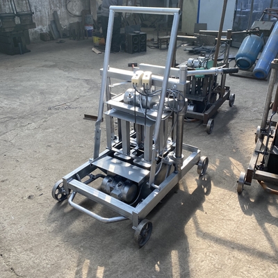 Interlock Brick Making Machine for Small Brick Production Line Customer's Request