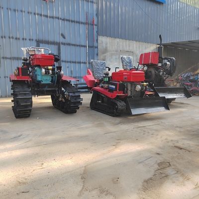 Farm Tiller Zambia Manual Hand Operation Tractor Rotary Tiller With Spare Parts