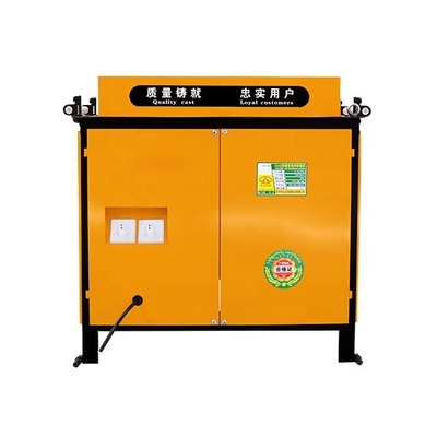 162 KG Weight Steel Pipe Polishing Machine for Square Tube and Round Bar Rust Removal