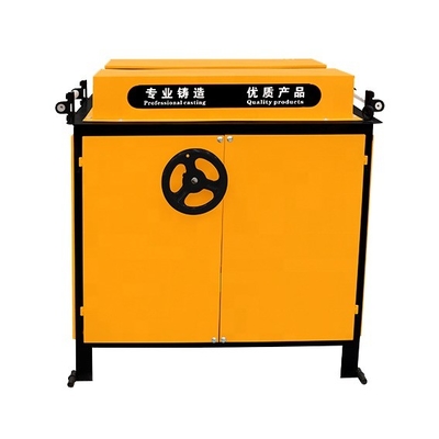 162 KG Weight Steel Pipe Polishing Machine for Square Tube and Round Bar Rust Removal