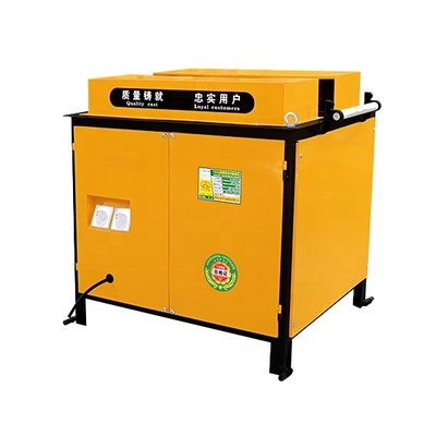 162 KG Weight Steel Pipe Polishing Machine for Square Tube and Round Bar Rust Removal