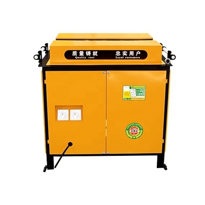 162 KG Weight Steel Pipe Polishing Machine for Square Tube and Round Bar Rust Removal