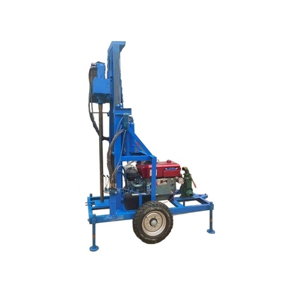 200m 300m Drilling Depth Pneumatic Dth Crawler Drilling Rig With 50mm Drilling Diameter